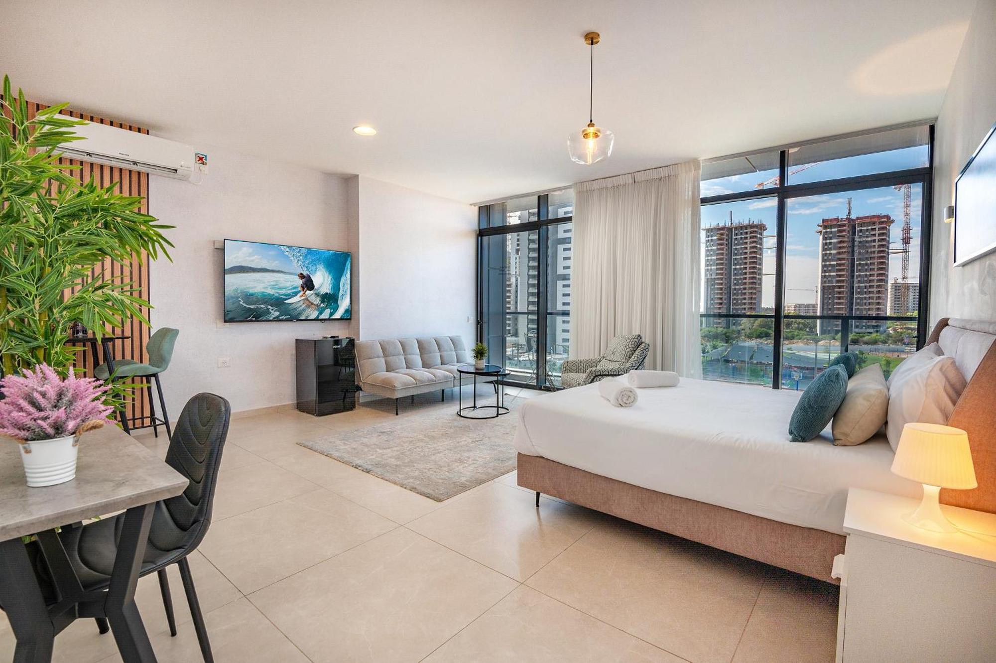 Hi-Yam Seaview Apartments & Suites - יש ממ"ד Bat Yam Ngoại thất bức ảnh